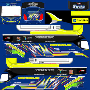 Livery Bussid Keren 3D