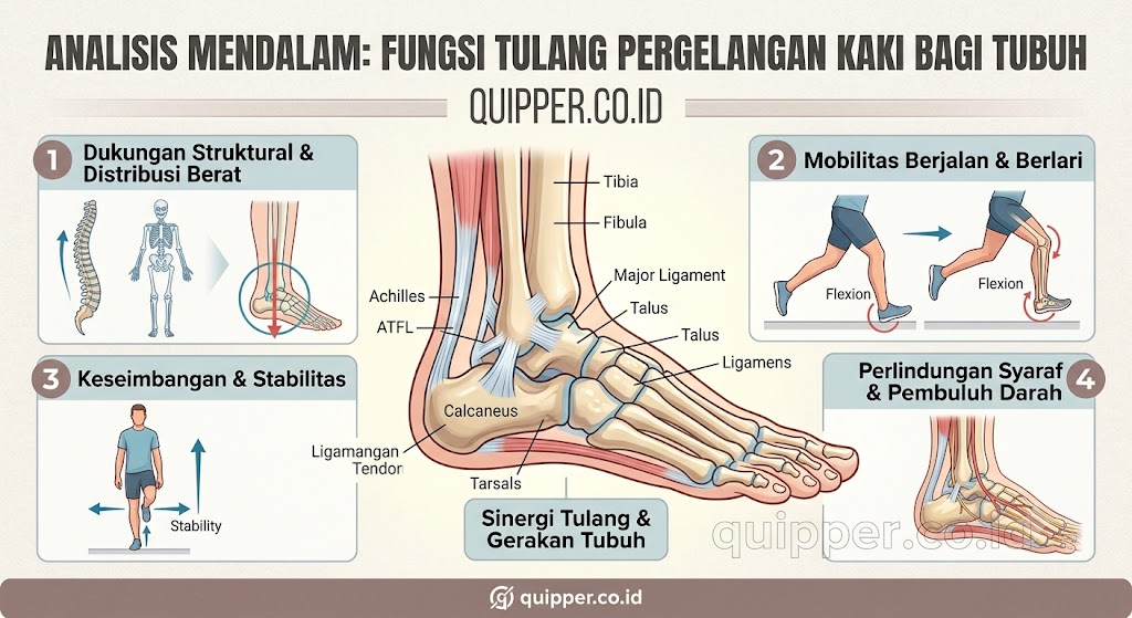 Fungsi Tulang Pergelangan Kaki bagi Tubuh