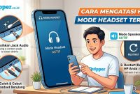 Cara Mengatasi HP Mode Headset