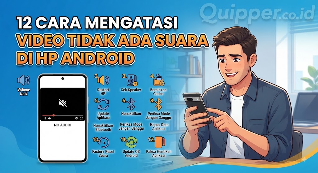 Cara Mengatasi Video Tidak Ada Suara di HP Android