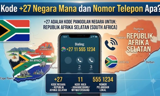 Kode +27 Negara Mana